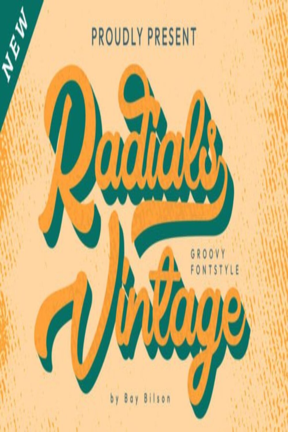 Radial Vintage pinterest preview image.