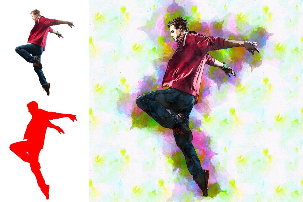 Realistic Art Photoshop Action - MasterBundles