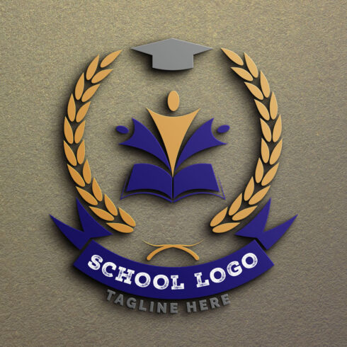 School & Education Logo Design - 100% Editable | Master Bundles cover image.