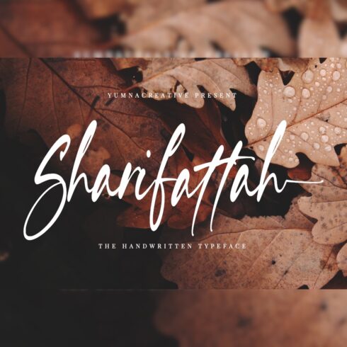 Sharifattah - Handwritten Font cover image.