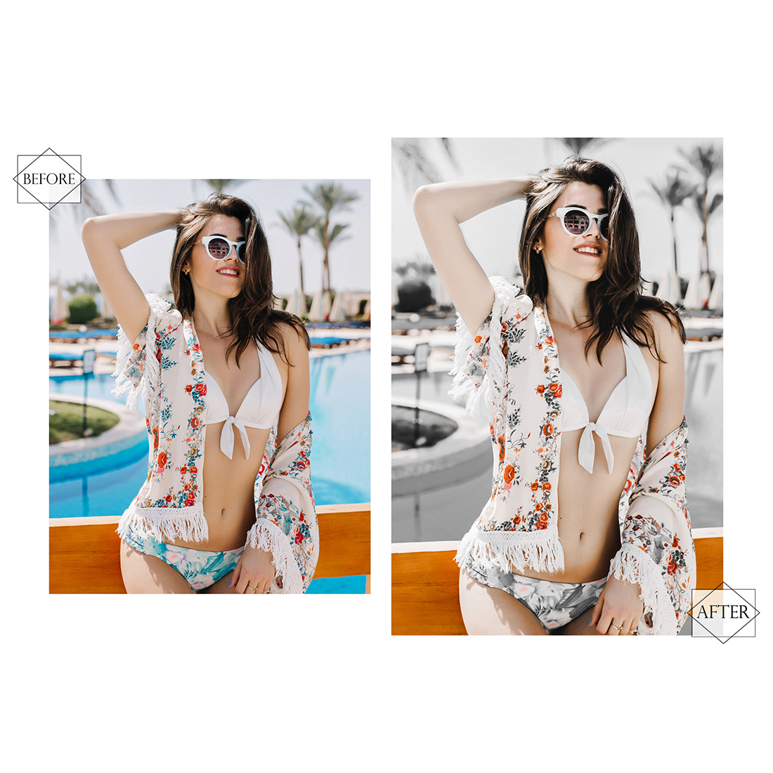 12 Mobile Lightroom Presets, Storm Gray Mobile Preset, Monochromatic Filter, Lifestyle Preset Instagram Presets, Blogger Preset, DNG Presets preview image.
