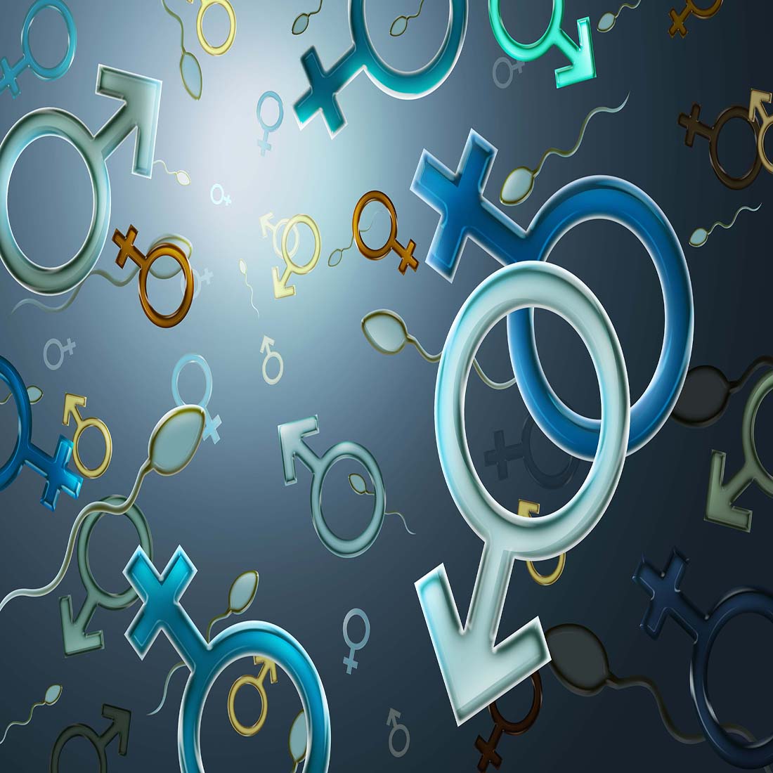 Gender background cover image.