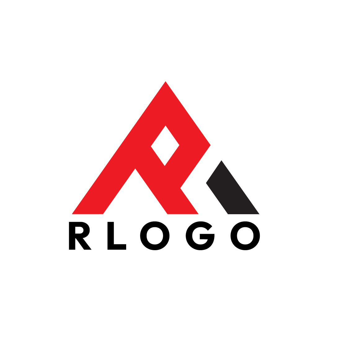R Triangle Logo Design Bundle: Craft Your Brand Identity with Precision cover image.