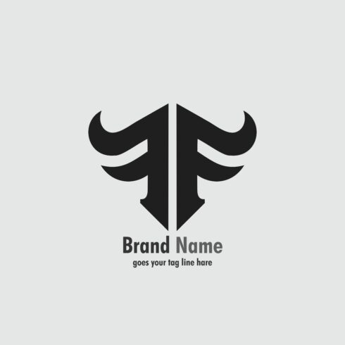 Letter FF Horn Logo cover image.