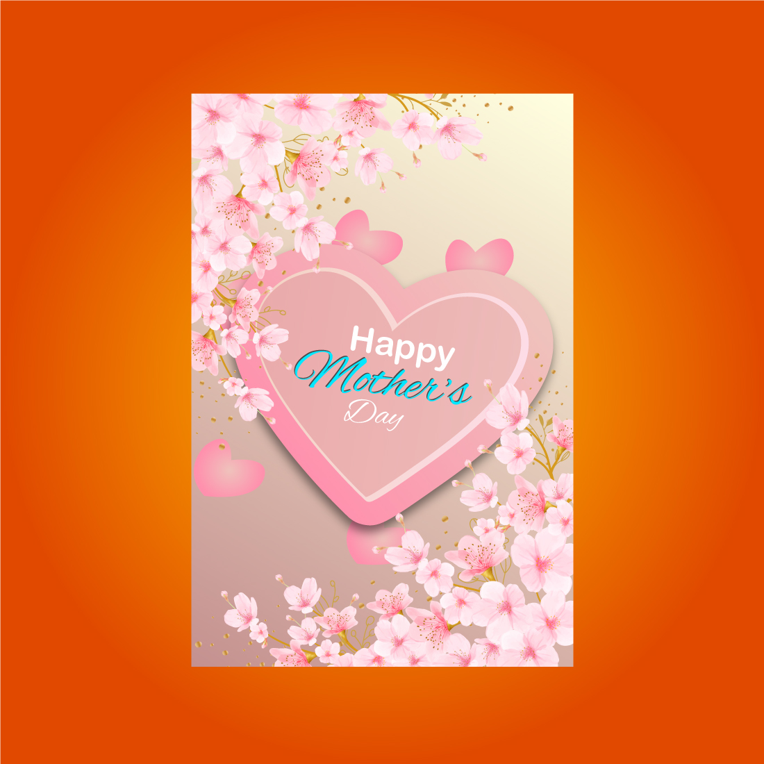 Mother's Day Templates, Show your Love to Your Dear Mom with this template cover image.