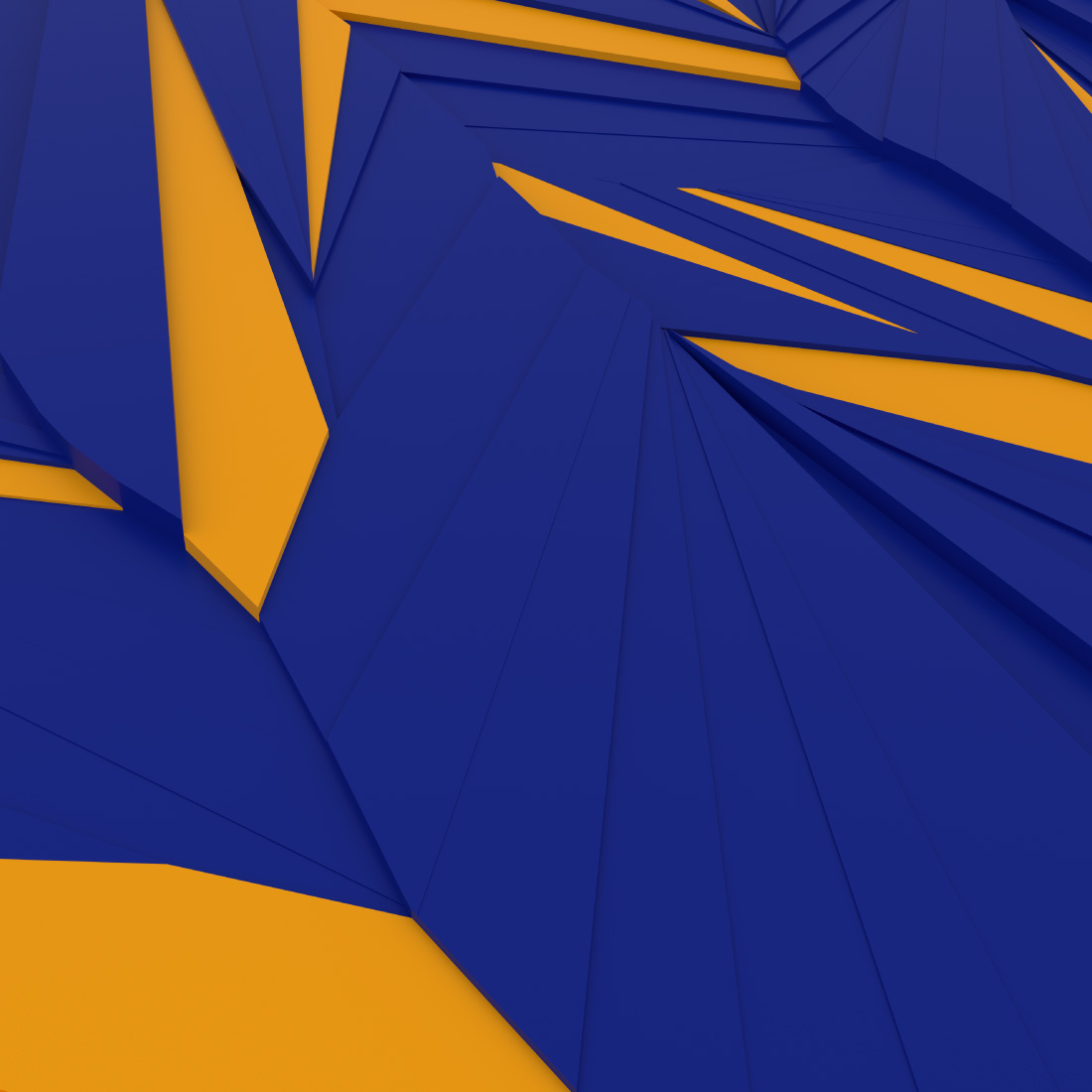 Abstract Voronoi Backgrounds Blue and Orange cover image.