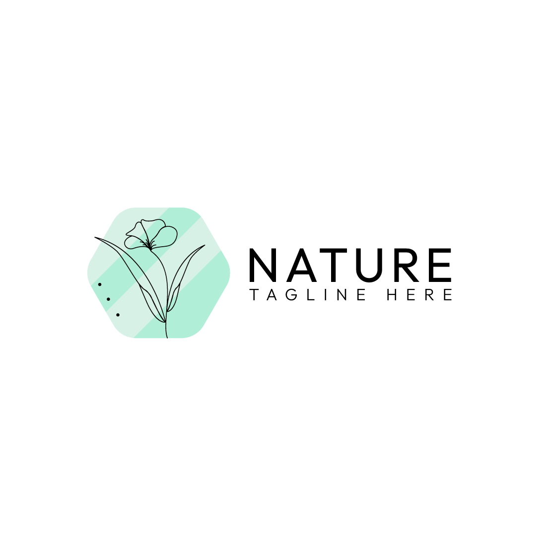 Elegant Minimalist Line Art Nature & Beauty Logo Design Master Bundle cover image.