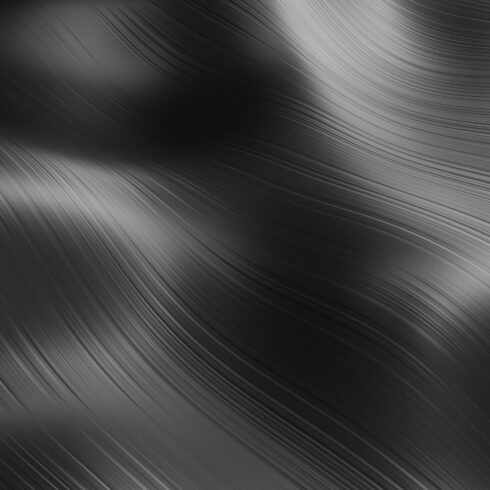 Abstract 3d Wavy Lines Background Silver Color cover image.