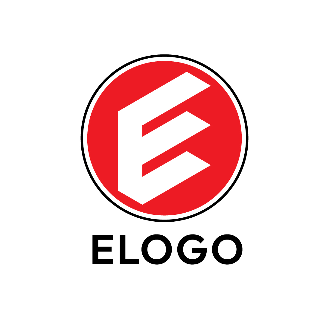 Elevate Your Brand with the E Logo Design Collectio preview image.