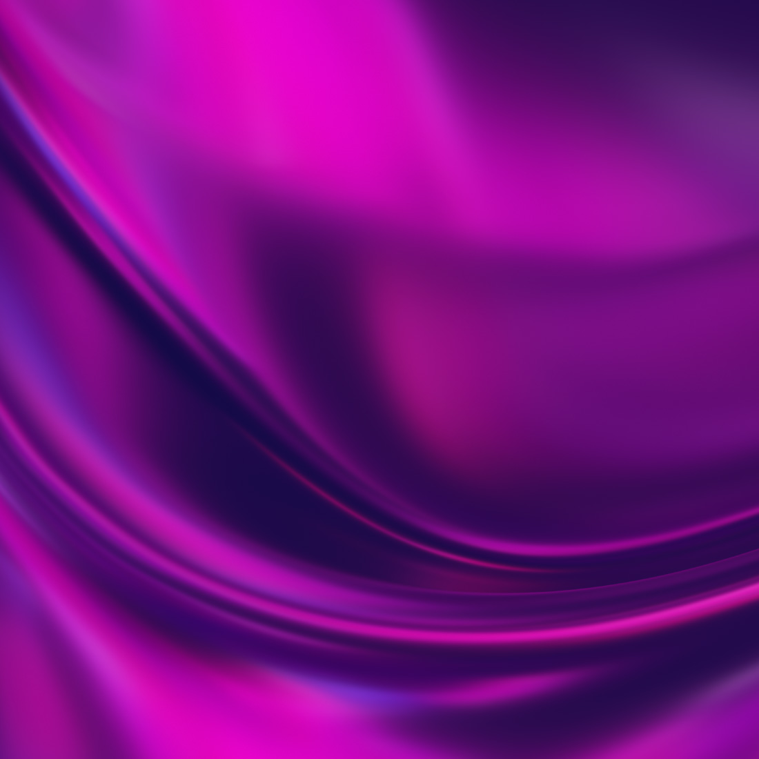 Abstract 3d Rendering of Waves- Pink and Purple cover image.