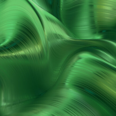 Abstract 3d Wavy Backgrounds Green Color cover image.