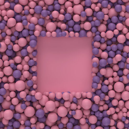 Abstract 3d Rendering of Particles cover image.