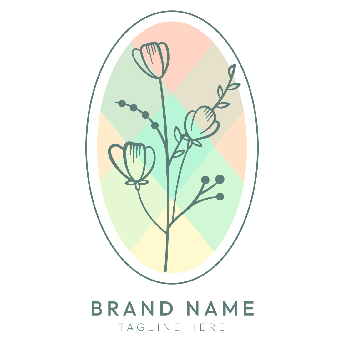 Minimalist Line Art Logo Design Bundle for Fashion, Beauty, and Nature Brands cover image.