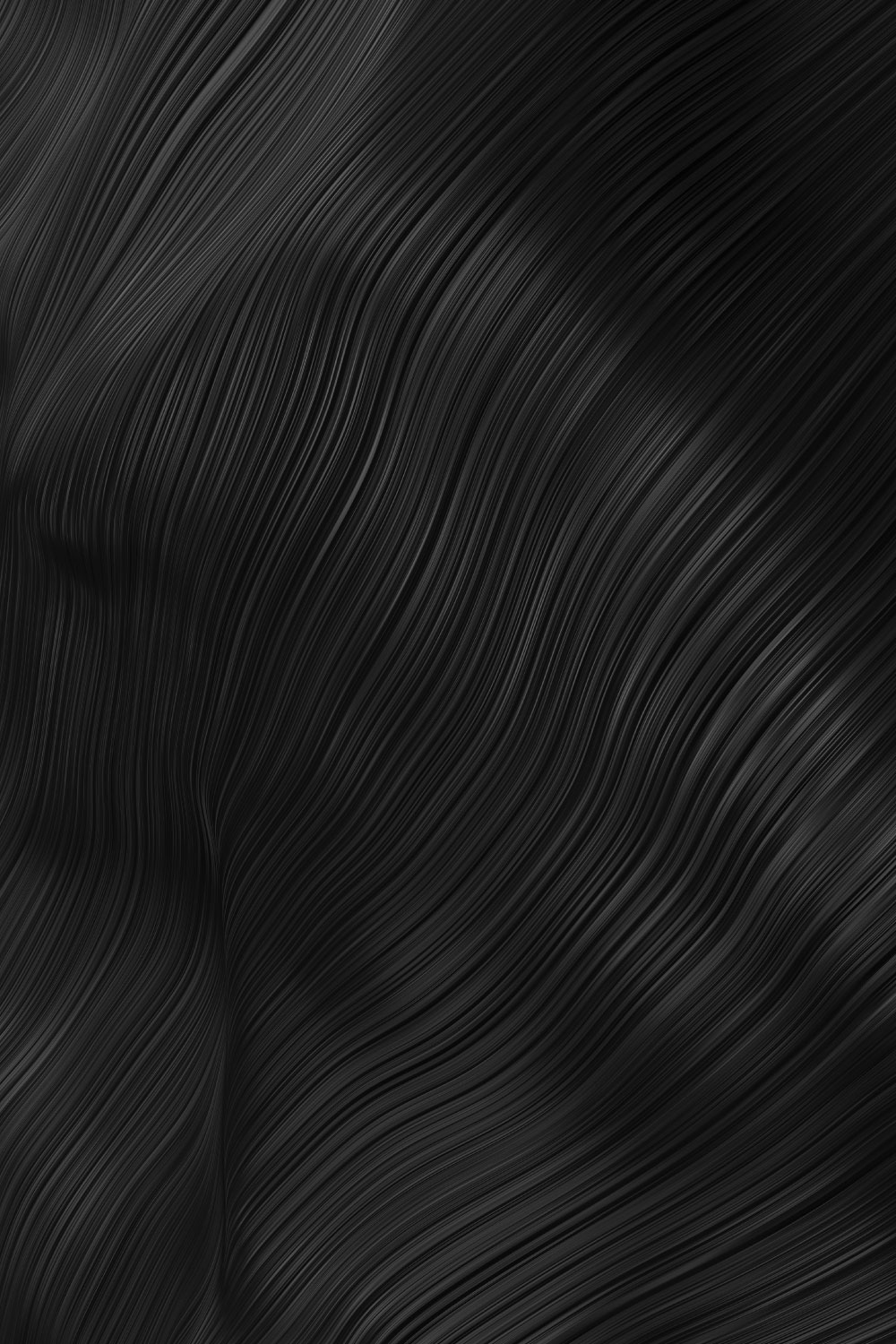 Abstract 3d Wavy Striped Backgrounds Black Color pinterest preview image.