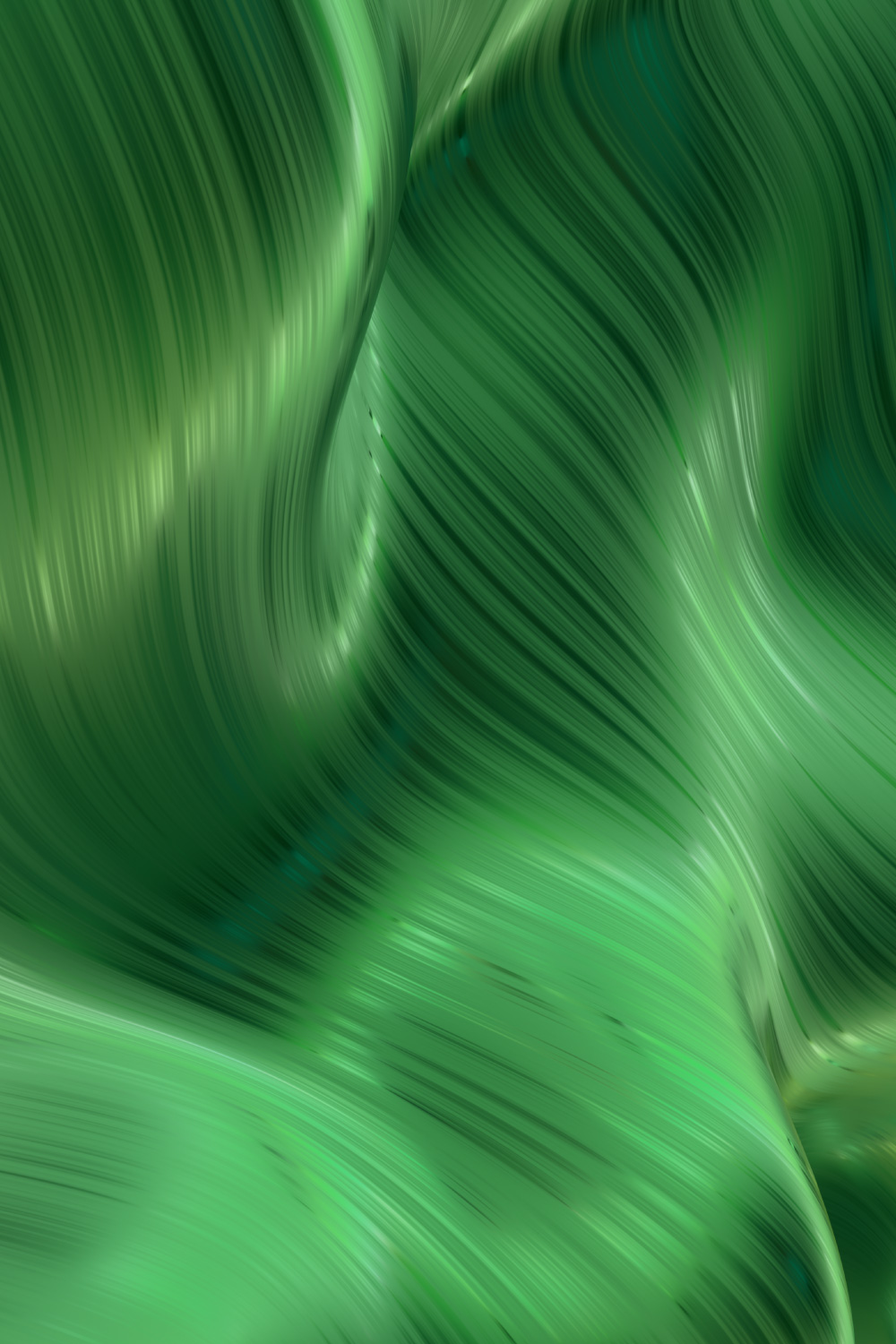 Abstract 3d Wavy Backgrounds Green Color pinterest preview image.