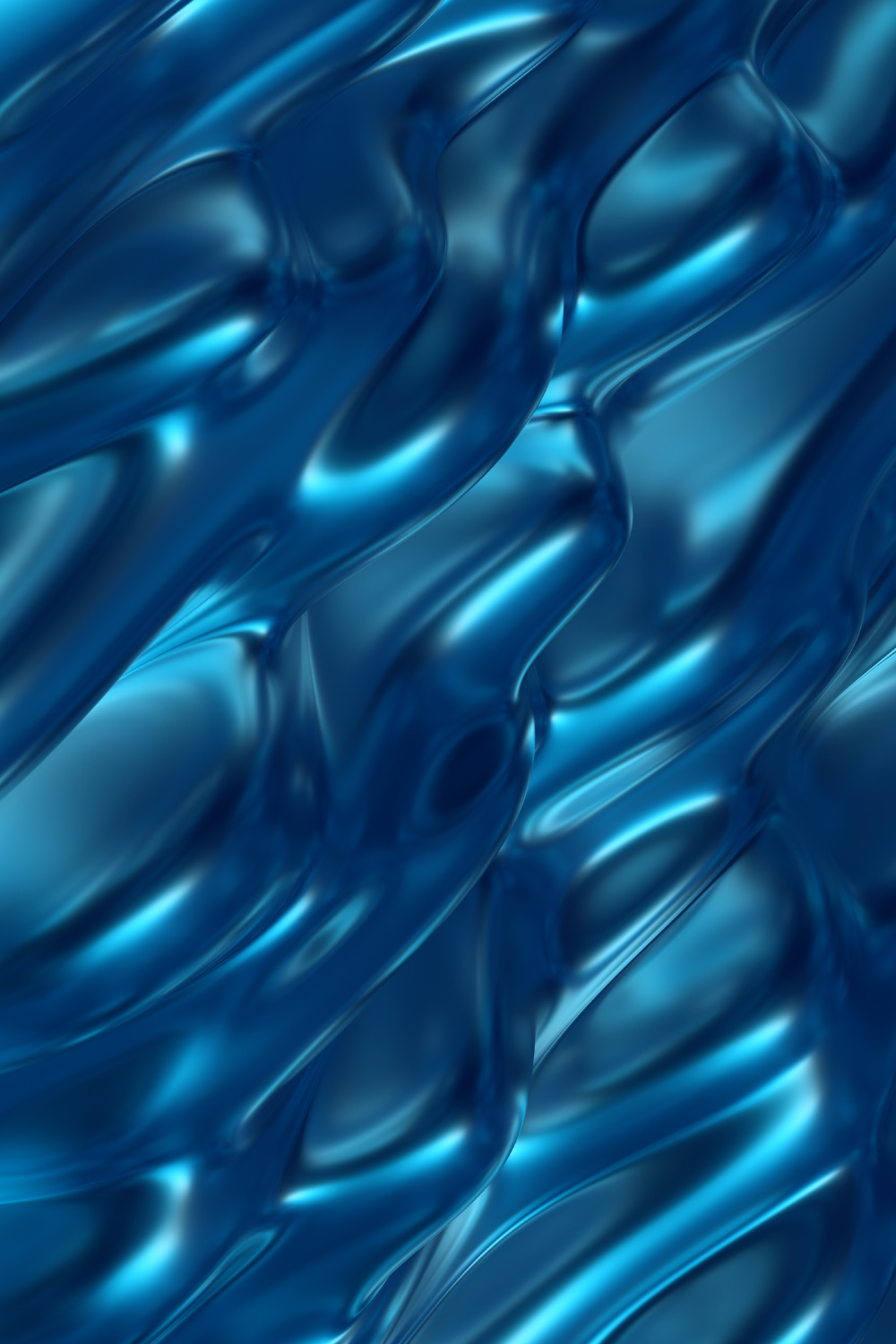 Abstract 3d Wavy Backgrounds Blue Color pinterest preview image.