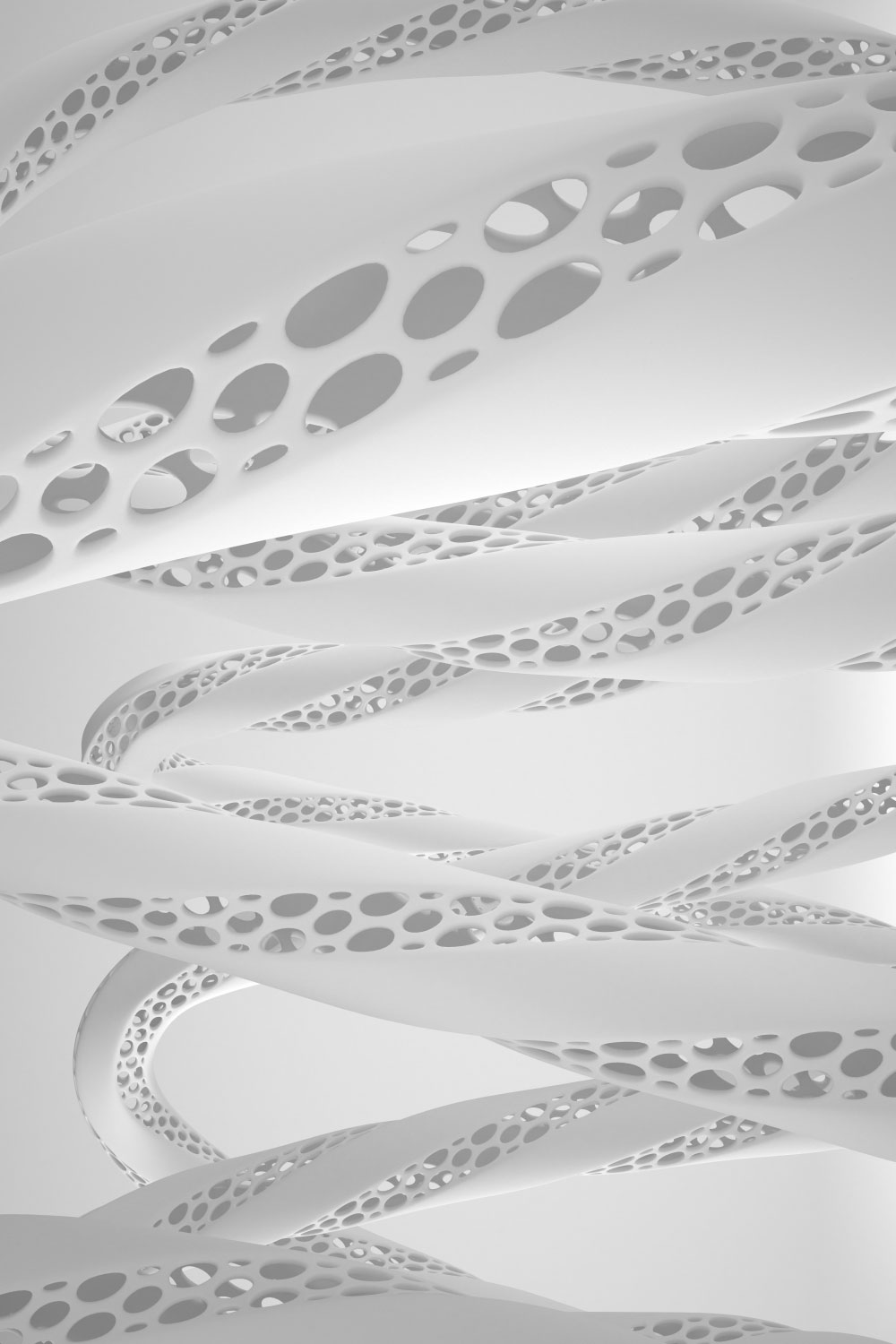 Biomorphic Backgrounds pinterest preview image.