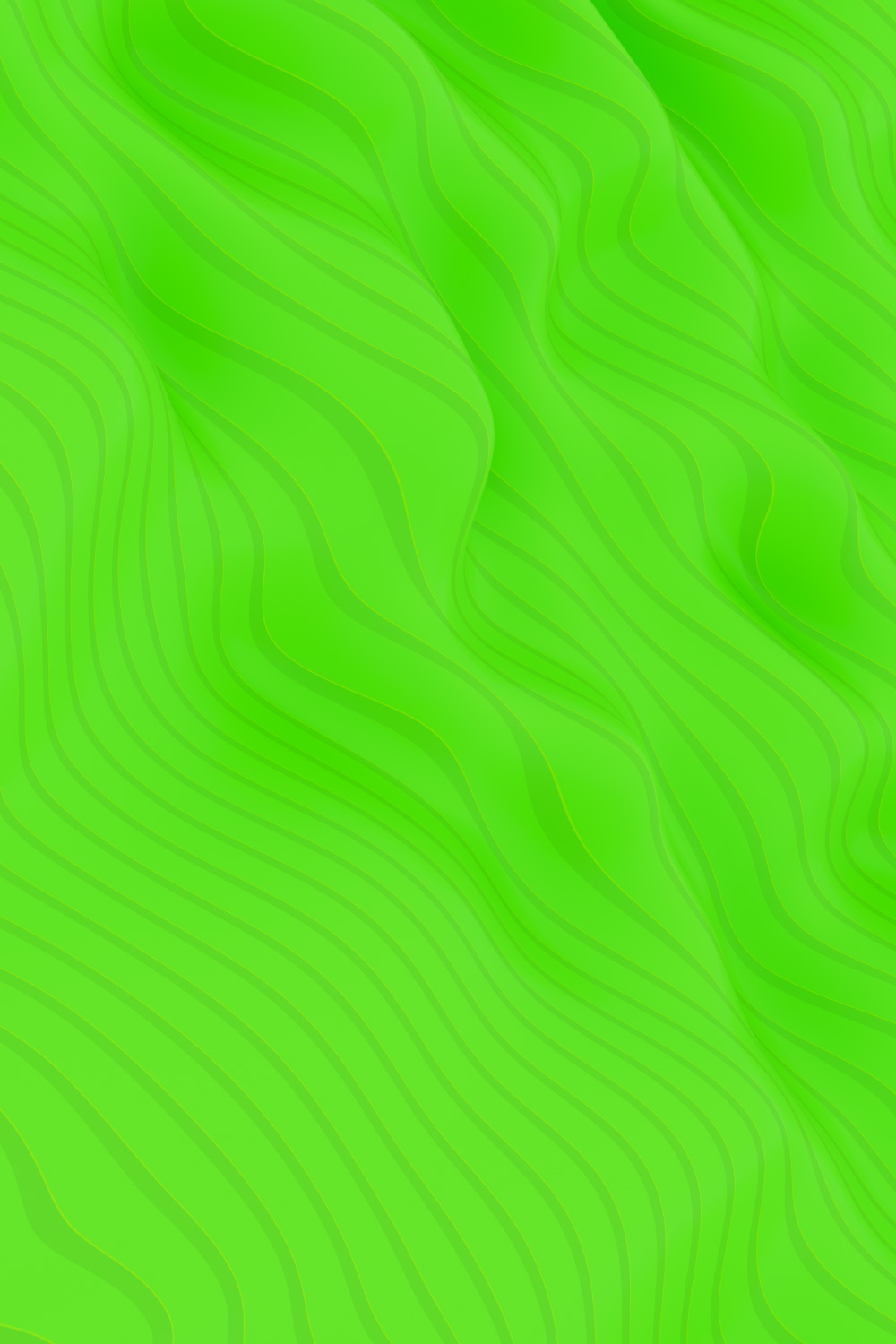 Abstract 3d Wavy Lines Background Green and Blue pinterest preview image.