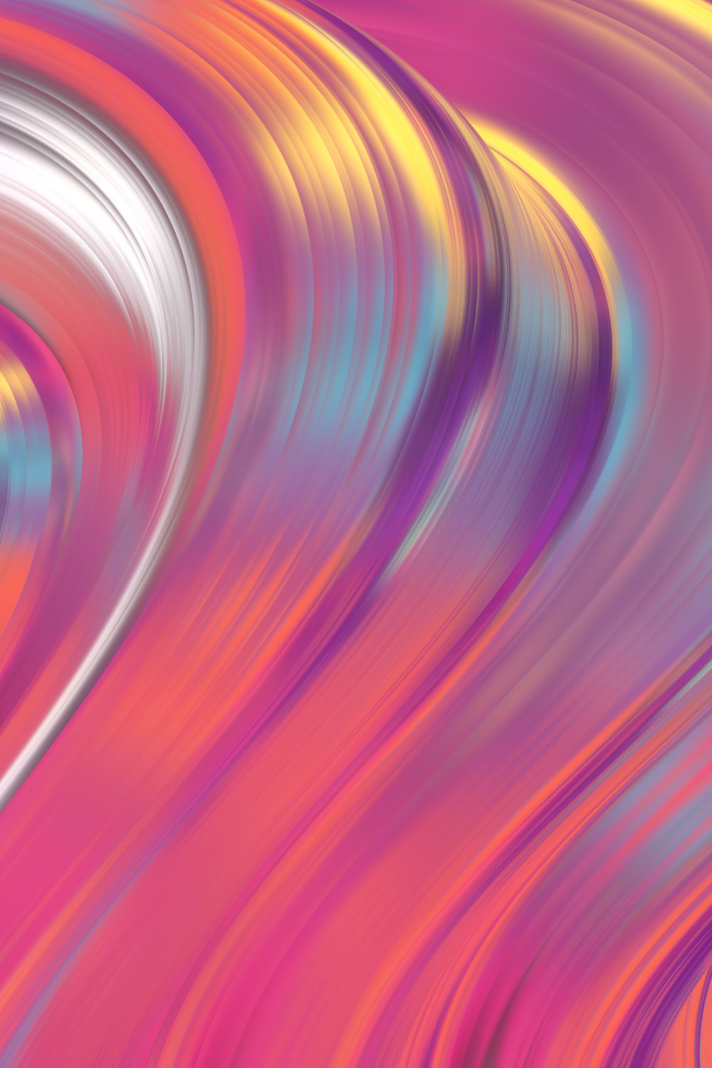 Abstract 3d Wavy Striped Backgrounds Colorful pinterest preview image.