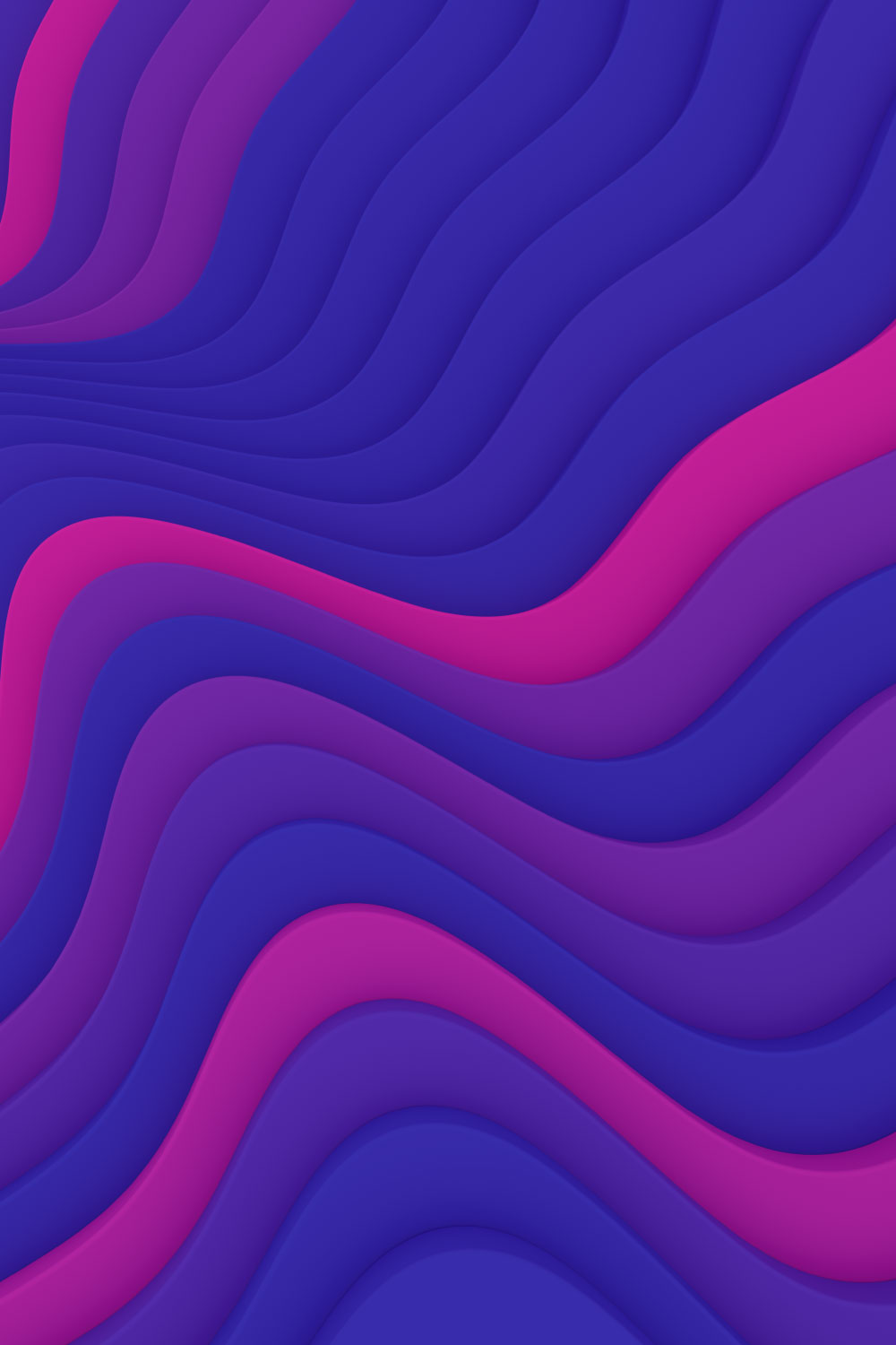 Abstract 3d Wavy Striped Backgrounds pinterest preview image.