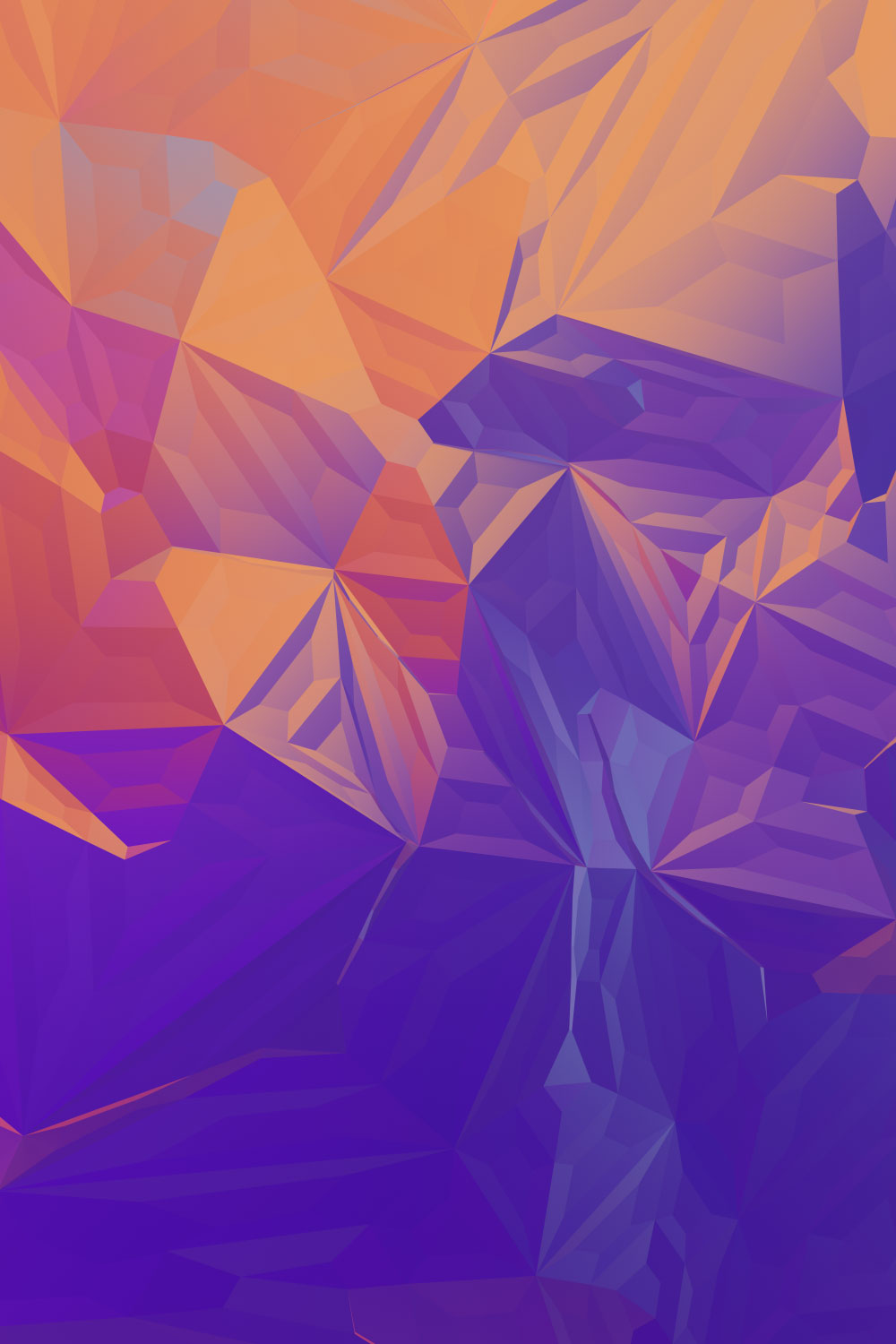 Abstract Polygon Backgrounds Colorful Colors pinterest preview image.