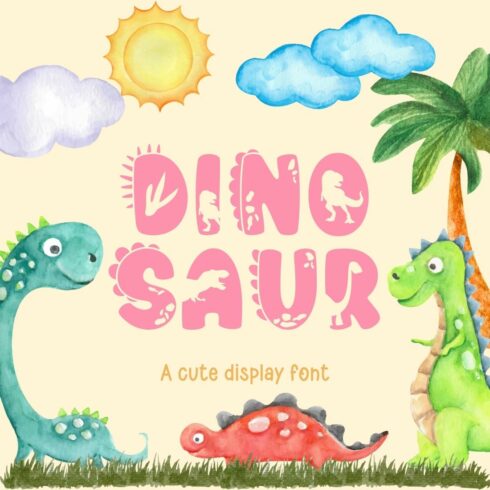 Dinosaur - Display Font cover image.