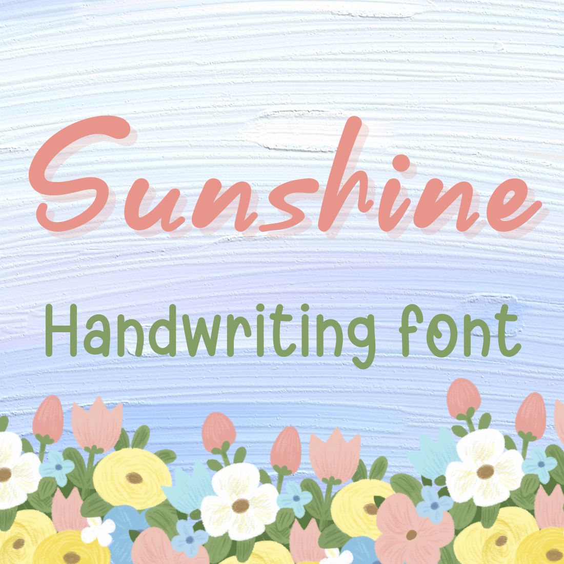 Sunshine - Handwriting font cover image.