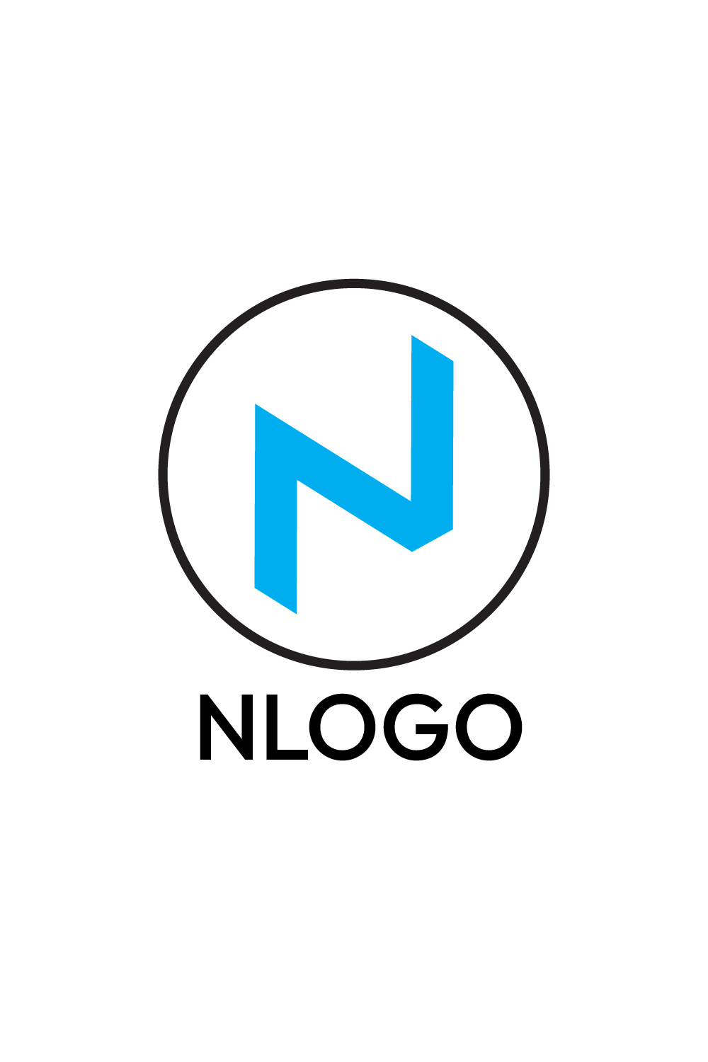 N Logo Design Collection – Elevate Your Branding pinterest preview image.