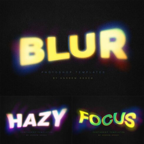 Gradient Blurred Text Effect cover image.