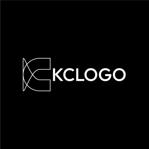 Elegant Line Art KC Letters Logo Design Bundle cover image.