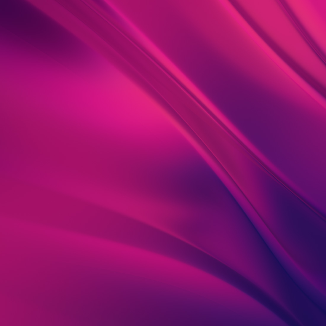 Abstract 3d Rendering of Soft Waves - Pink and Blue preview image.