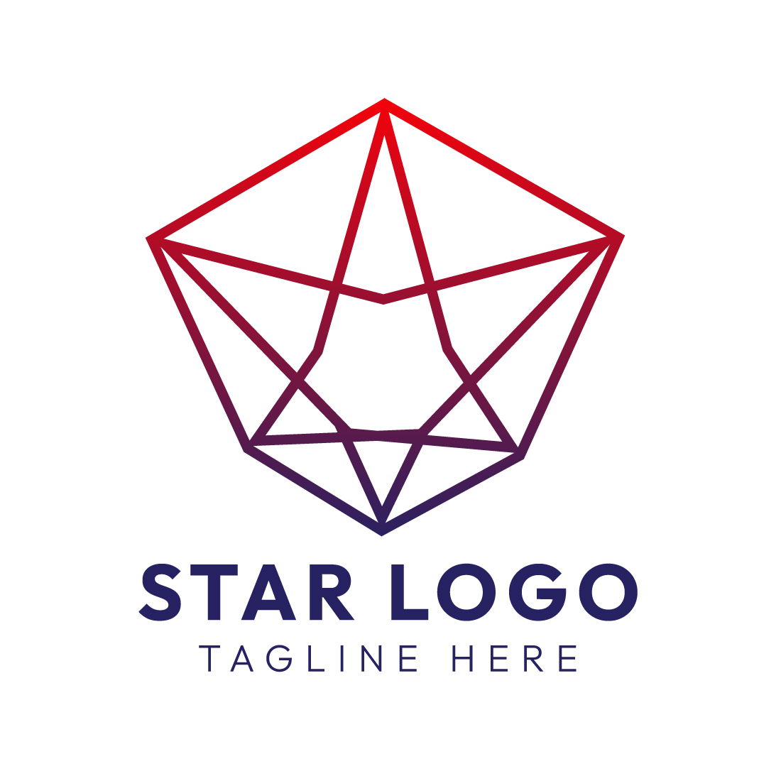 Minimalist Star Logo Design Bundle - Perfect for Modern Brands cover image.