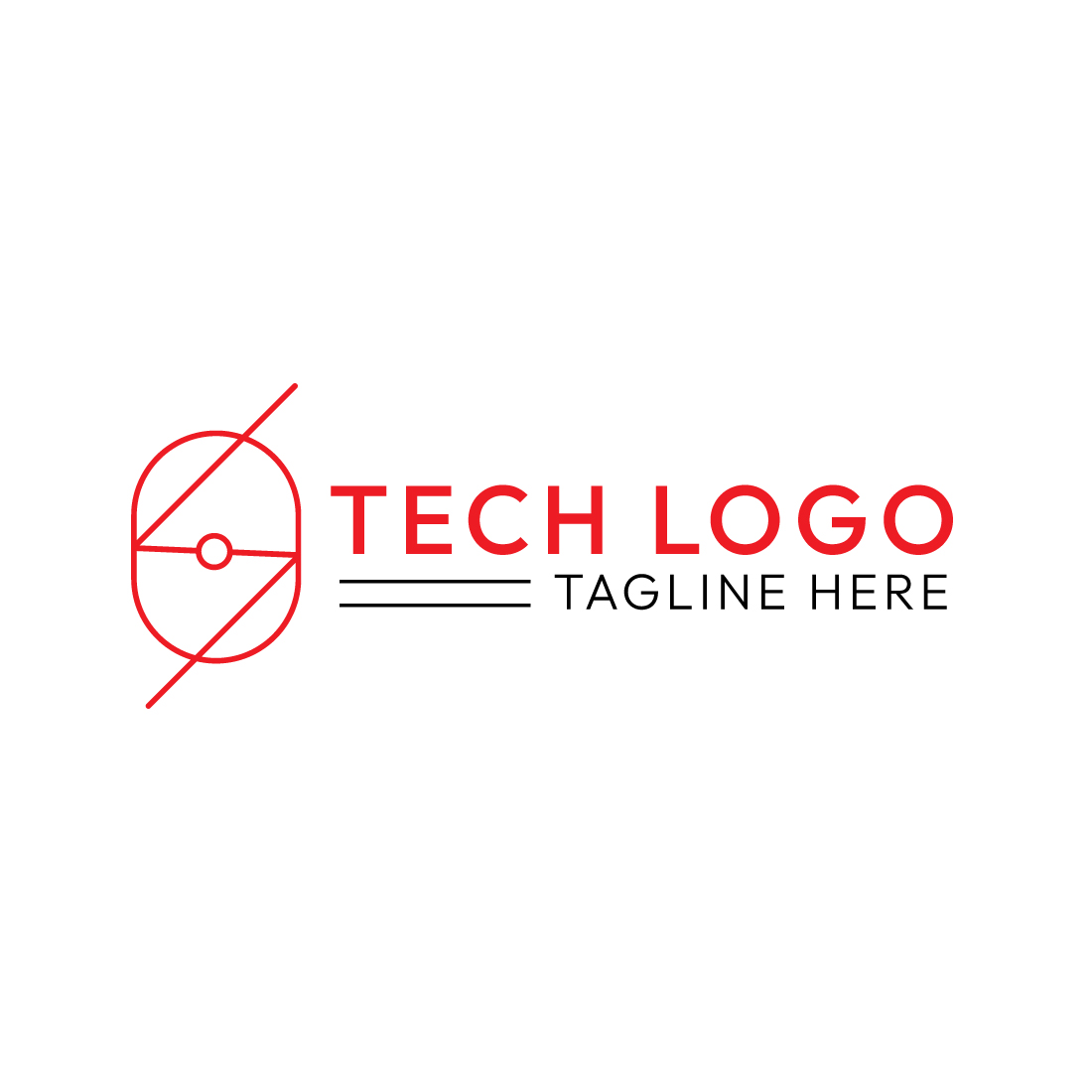 Minimalist Tech Logo Design Bundle - Master Collection cover image.