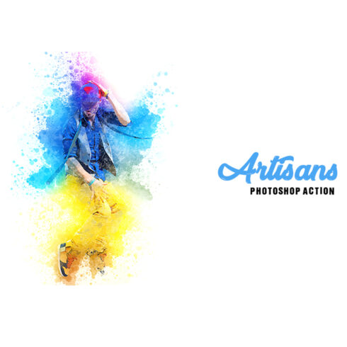 Artisans Photoshop Action cover image.