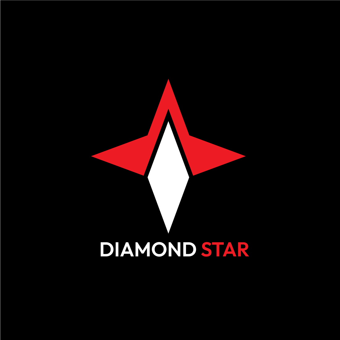 Shine Bright with Our Star and Diamond Logo Design Master Bundle preview image.