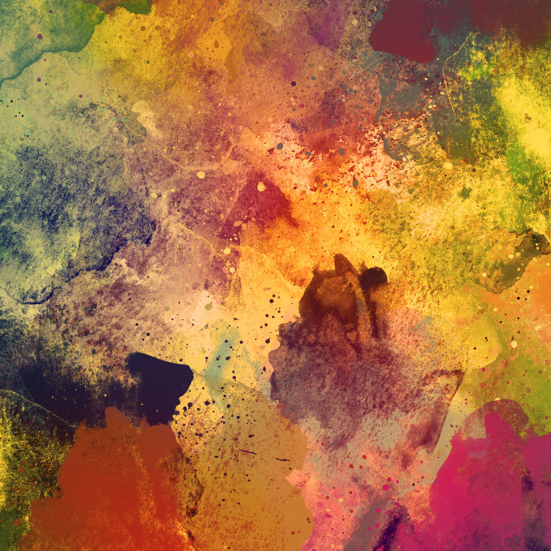 Abstract Watercolor Backgrounds preview image.