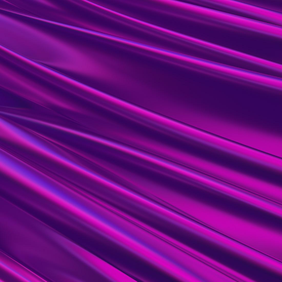 Abstract 3d Rendering of Waves- Pink and Purple preview image.