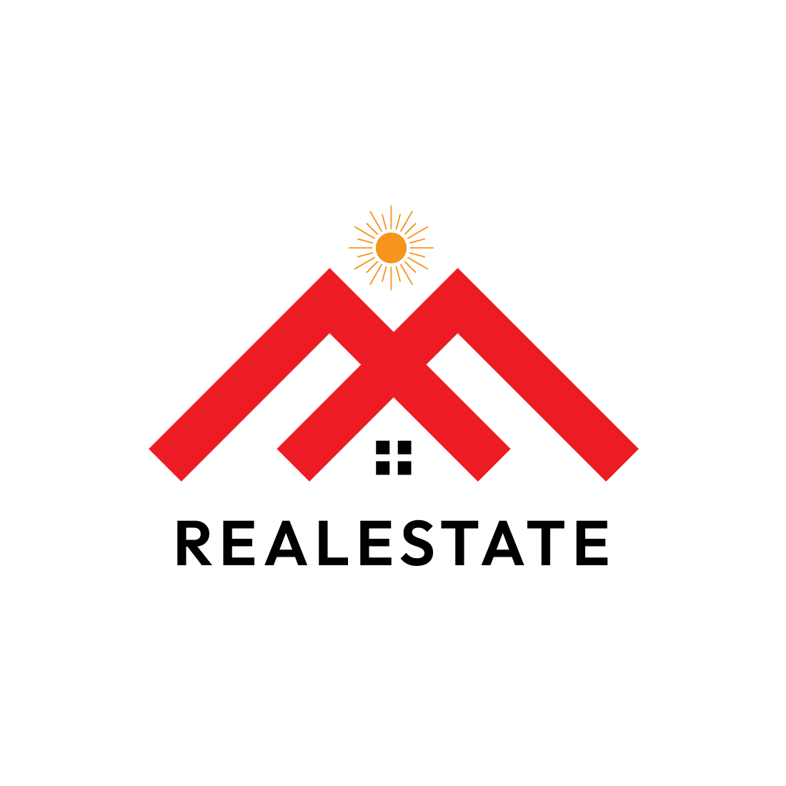 Elevate Your Brand with Our Real Estate Logo Design Master Bundle preview image.