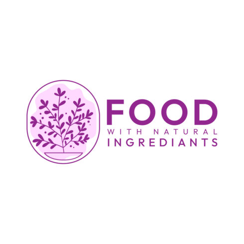 Minimalist Natural Food & Restaurant Logo Design Bundle cover image.