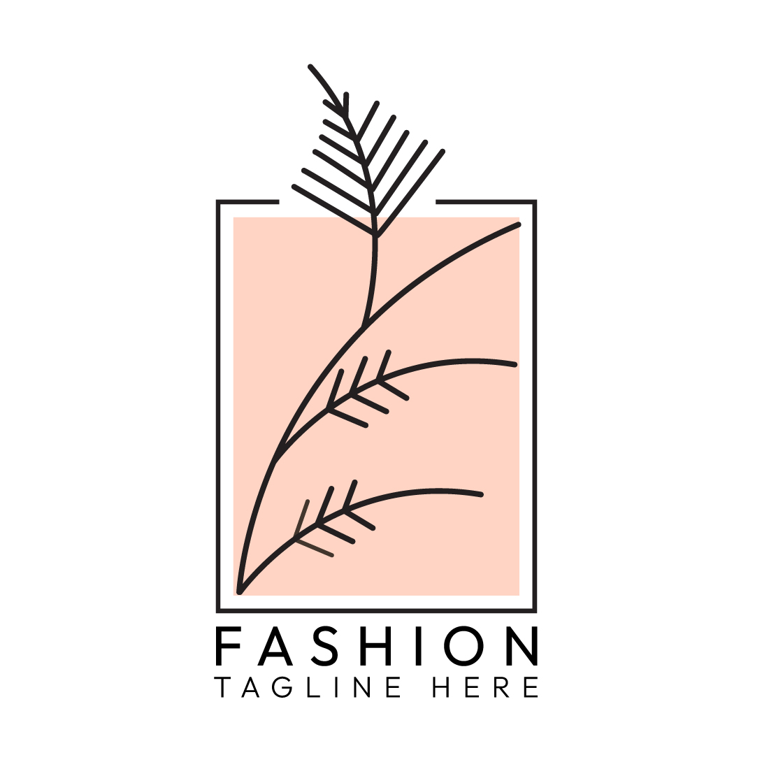 Minimalist Line Art Fashion, Beauty & Nature Logo Design Bundle | Master Collection preview image.