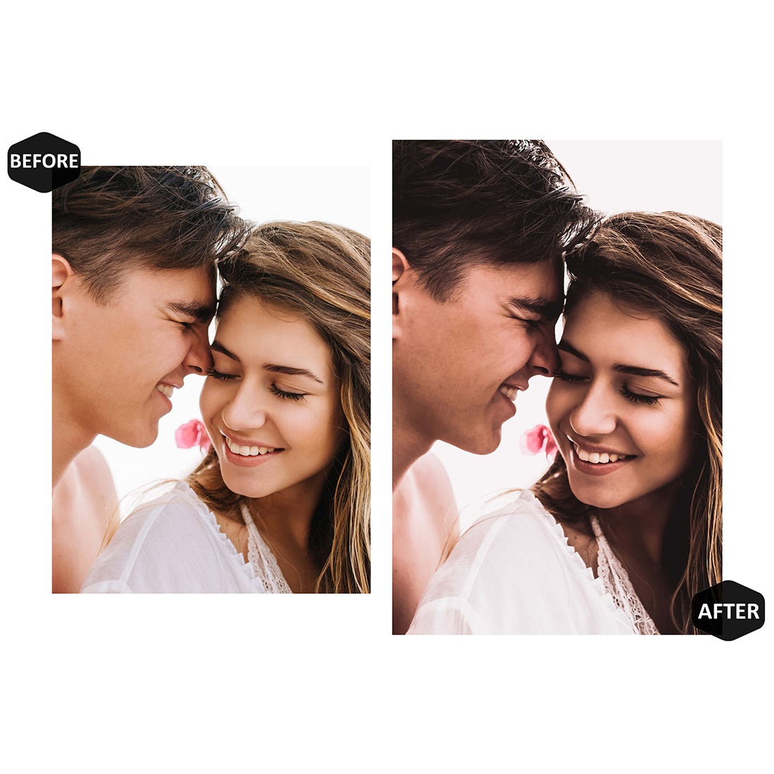 12 Photoshop Actions, Couple In Bed Ps Action, White ACR Preset, Late Ps Filter, Atn Portrait And Lifestyle Theme For Instagram, Blogger preview image.