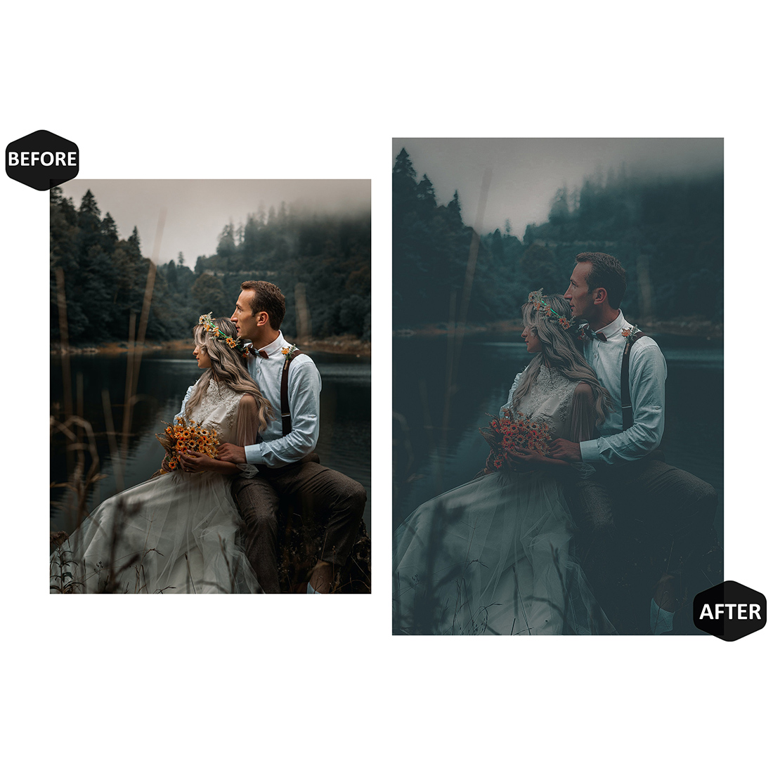 12 Photoshop Actions, Mysterious Forest Ps Action, Halloween ACR Preset, Cloudy Ps Filter, Atn Portrait And Lifestyle Theme For Instagram, Blogger preview image.