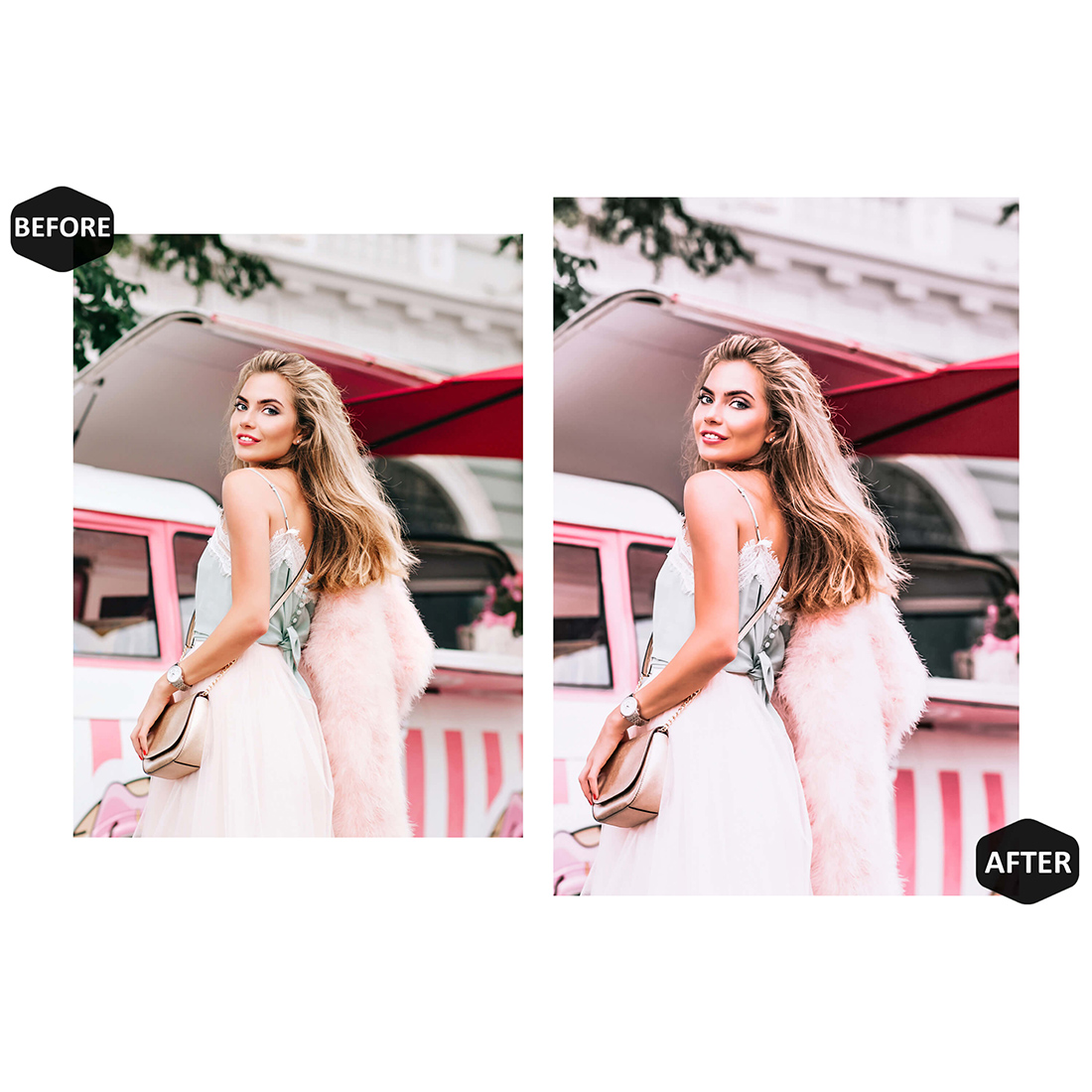 12 Photoshop Actions, Sweet Girl Ps Action, Light ACR Preset, Colorful Ps Filter, Atn Pictures And style Theme For Instagram, Blogger preview image.