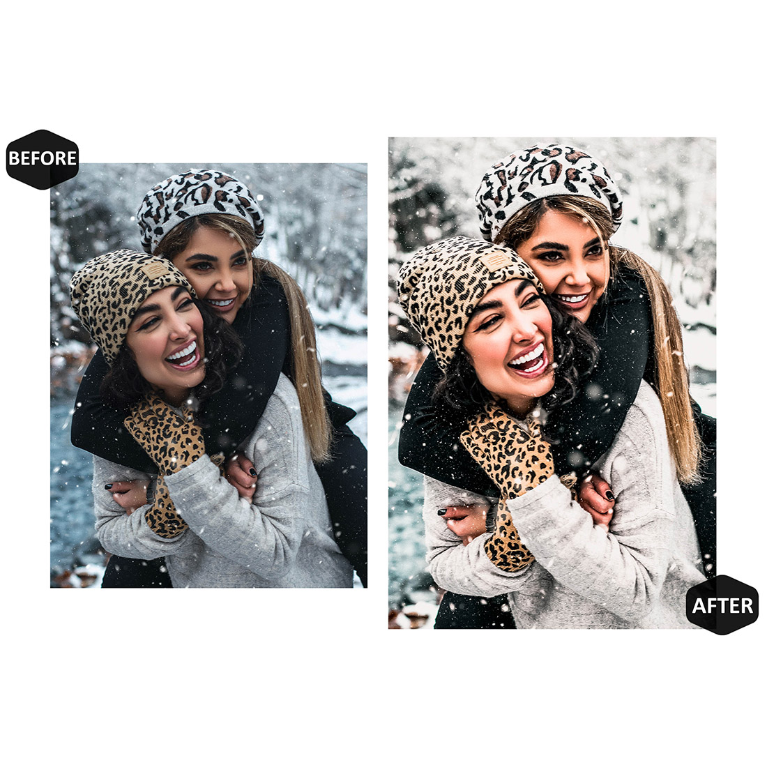 12 Photoshop Actions, Snow White Ps Action, Moody ACR Preset, Cool Light Ps Filter, Atn Pictures And style Theme For Instagram, Blogger preview image.