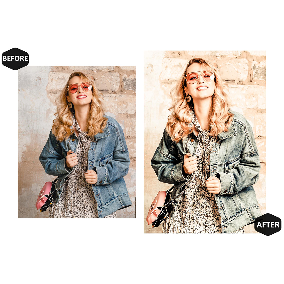 12 Photoshop Actions, Bright Fall Ps Action, Autumn ACR Preset, Orangish Ps Filter, Atn Portrait And Lifestyle Theme For Instagram, Blogger preview image.