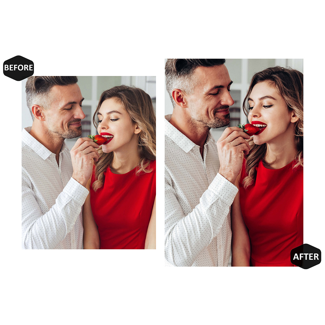 12 Photoshop Actions, Lovers Day Ps Action, Valentine ACR Preset, Romance Ps Filter, Atn Portrait And Lifestyle Theme For Instagram, Blogger preview image.