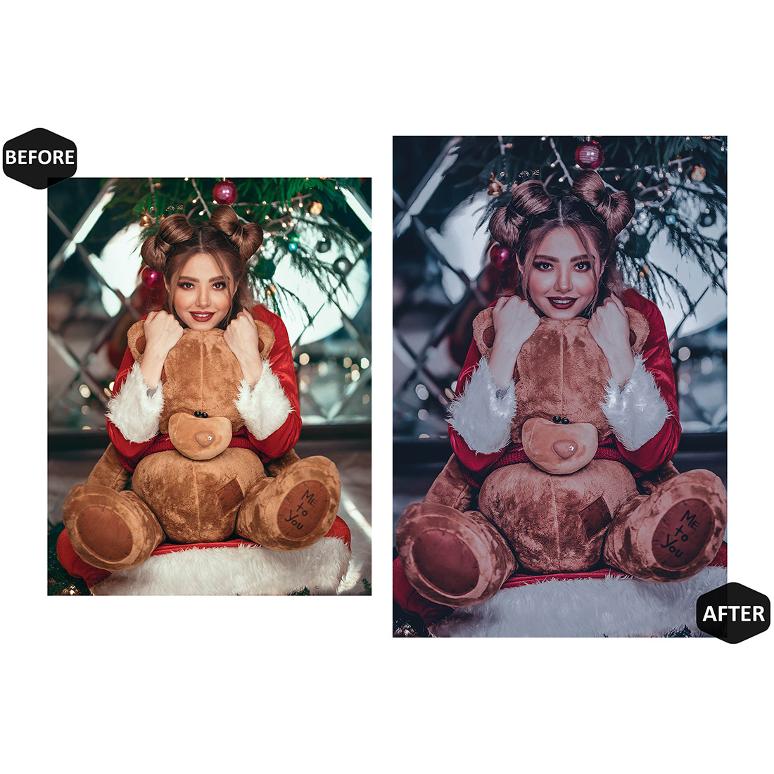 10 Photoshop Actions, Cold Season Ps Action, Blue ACR Preset, Moody Ps Filter, Snow Portrait And Lifestyle Theme For Instagram, Blogger preview image.