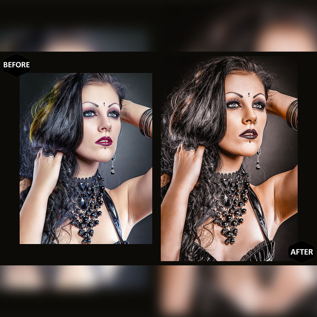 12 Photoshop Actions, Boudoir Black Ps Action, Lux Sexy ACR Preset, Warm Clean Ps Filter, Atn Portrait And Lifestyle Theme Instagram Blogger preview image.