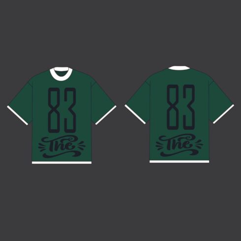 SoccerJersey Vector Mockup Footbaall Jersey Template Pack Illustrator ...