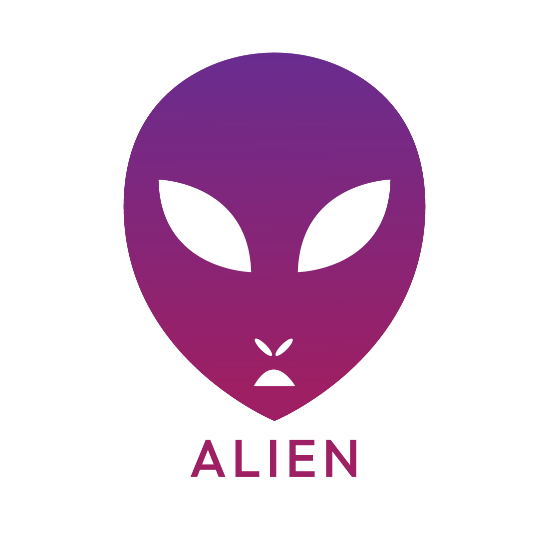Minimalist Alien Logo Design Bundle - Master Collection cover image.